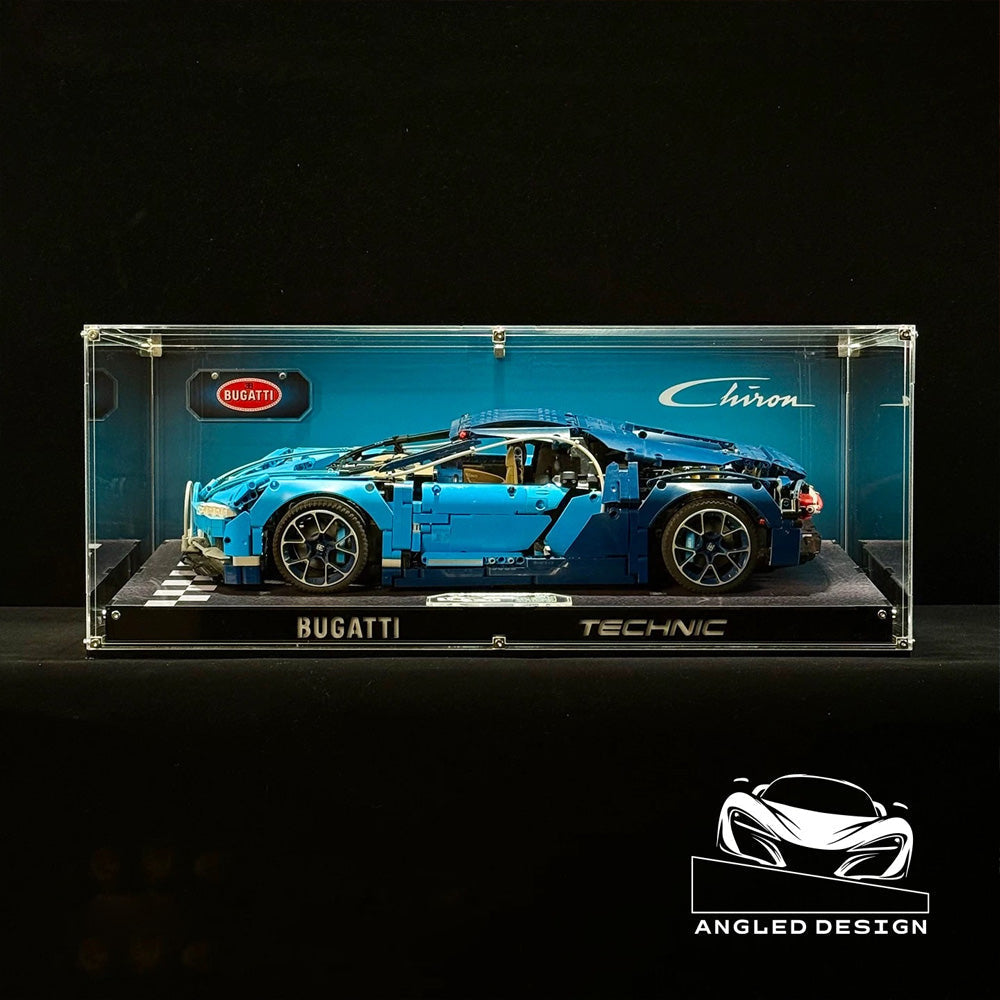 Modular Display Case for LEGO® Bugatti Chiron - 42083