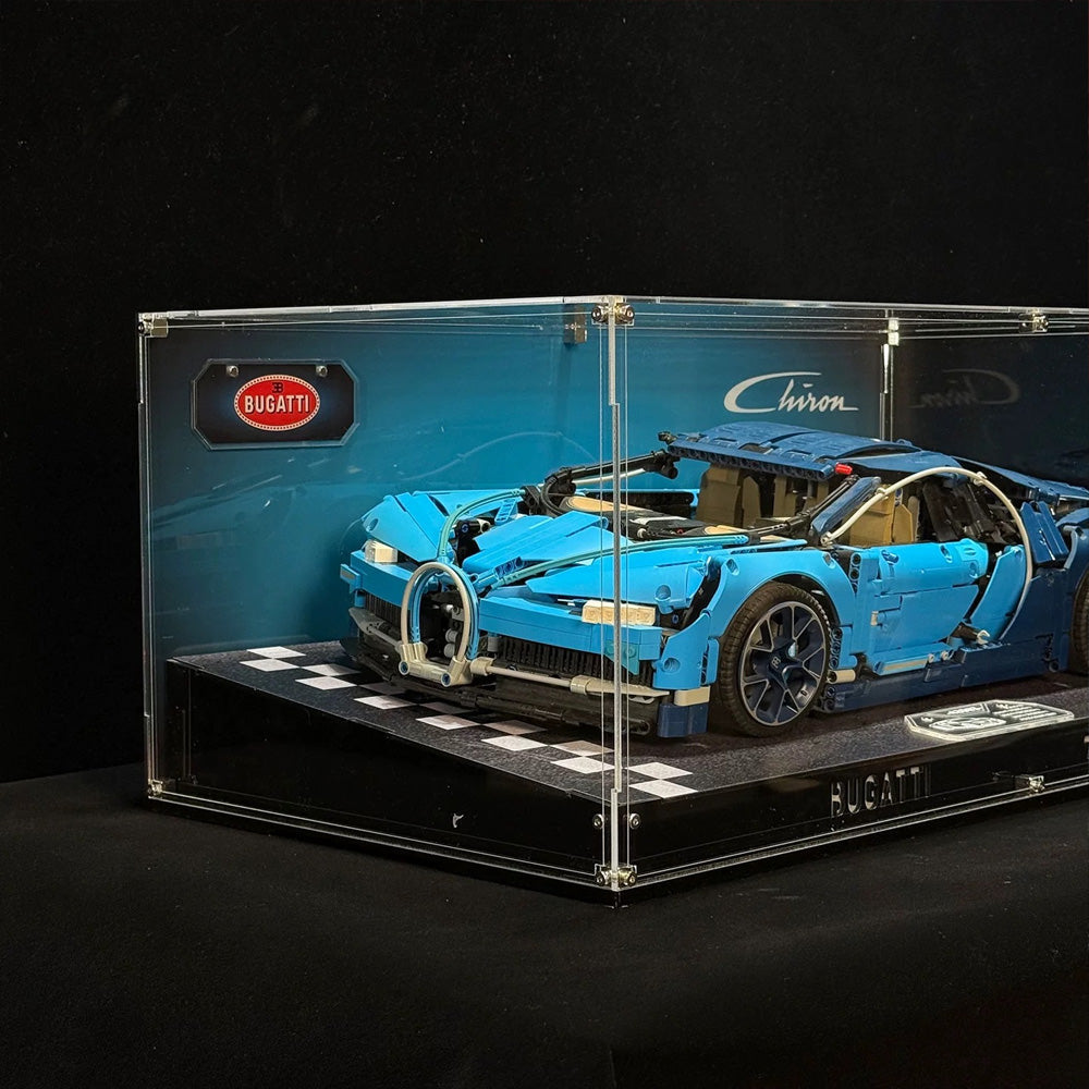 Modular Display Case for LEGO® Bugatti Chiron - 42083