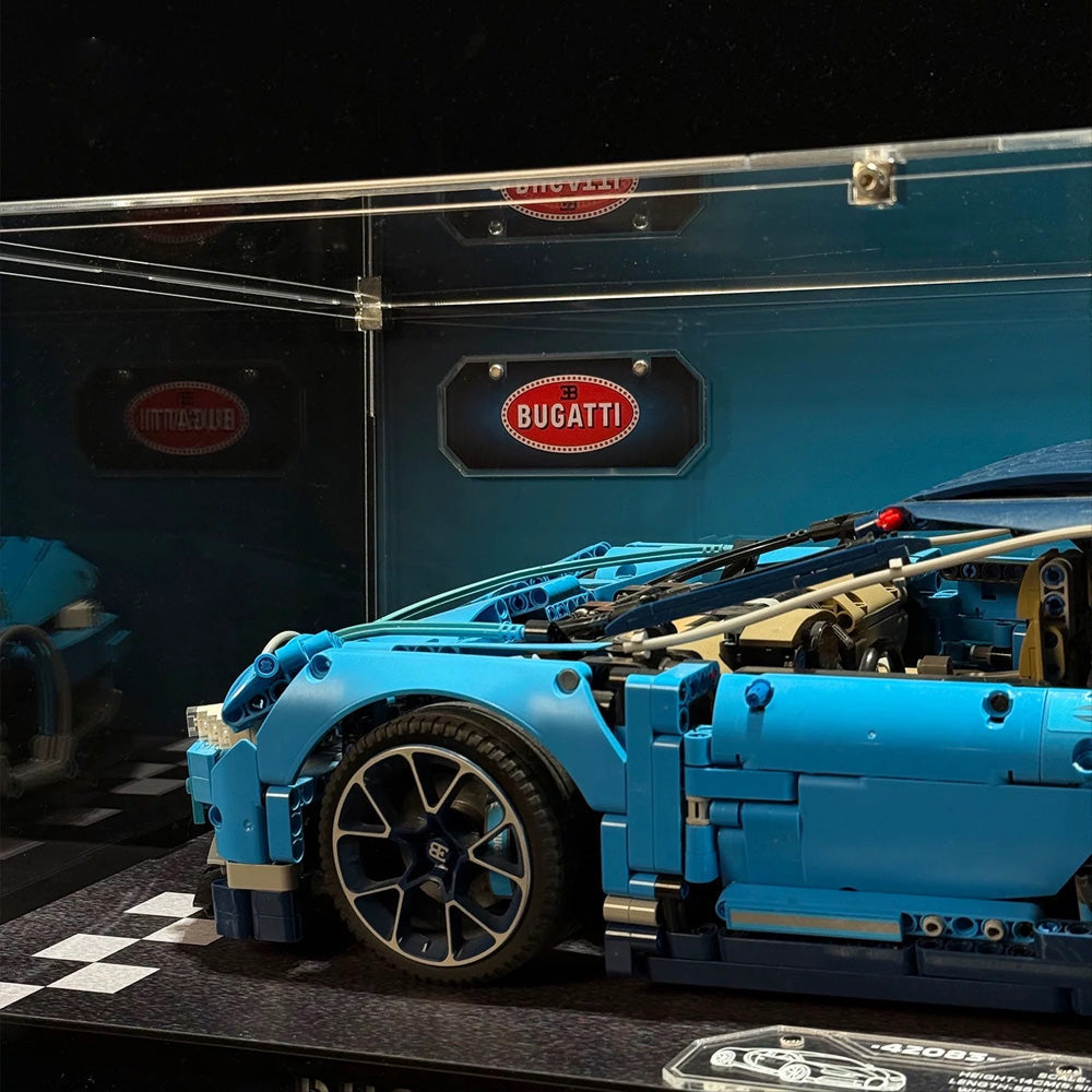 Modular Display Case for LEGO® Bugatti Chiron - 42083