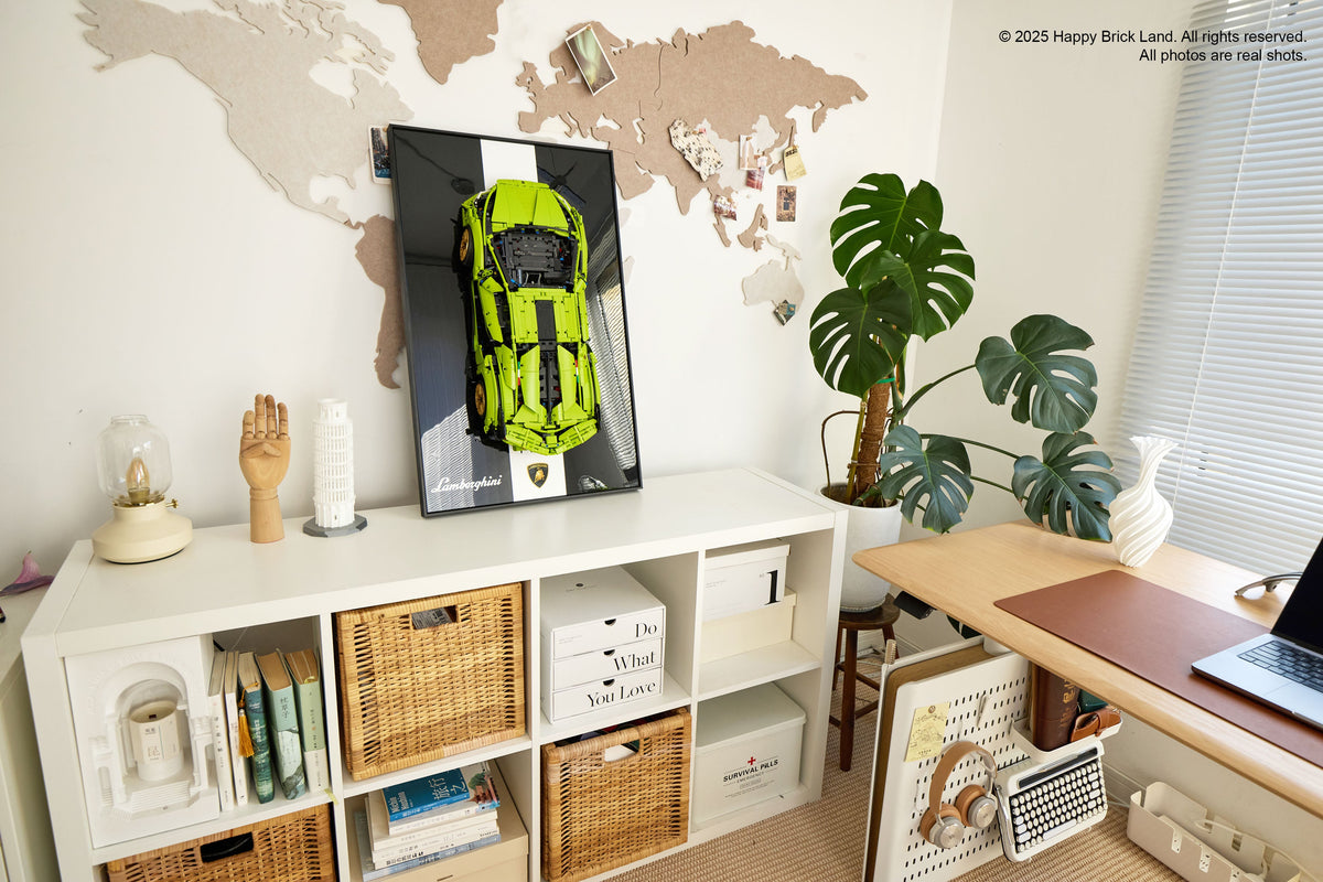 Wall Mount Display Frame for LEGO® Lamborghini Sián FKP 37 42115