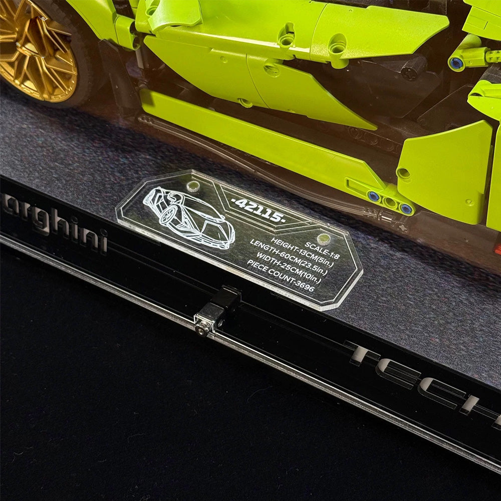 Modular Display Case for LEGO® Lamborghini Sián FKP 37 - 42115