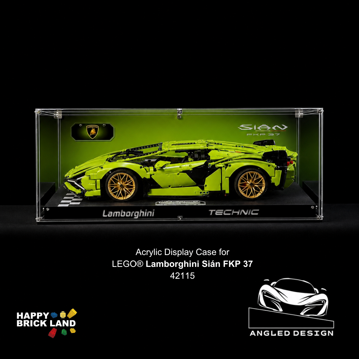 Modular Display Case for LEGO® Lamborghini Sián FKP 37 - 42115
