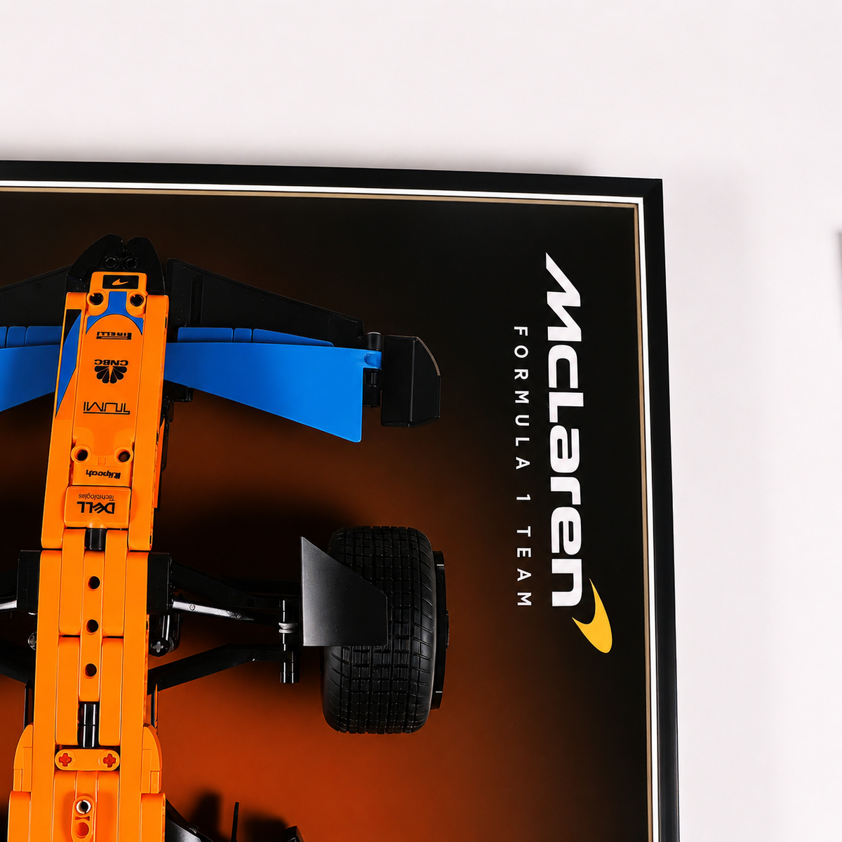 Wall Mount Display Frame for LEGO® McLaren MCL36 F1® Car 42141