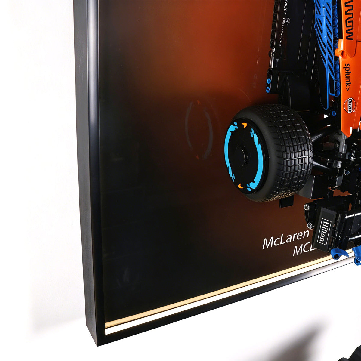 Wall Mount Display Frame for LEGO® McLaren MCL36 F1® Car 42141