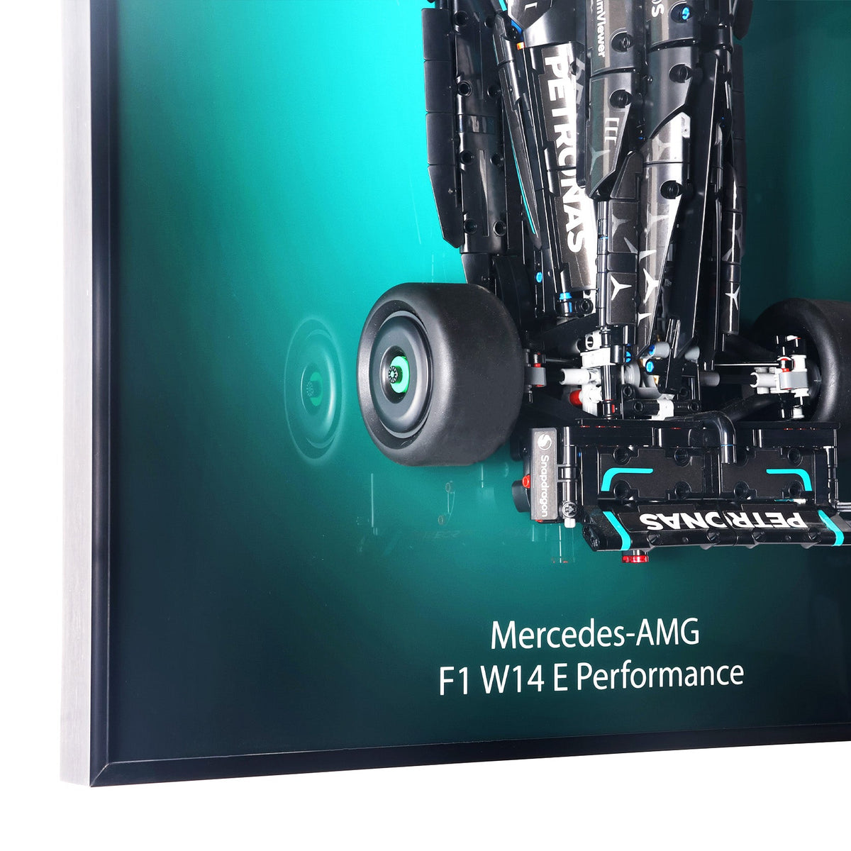 Wall Mount Display Frame for LEGO® Mercedes-AMG F1 W14 E Performance 42171