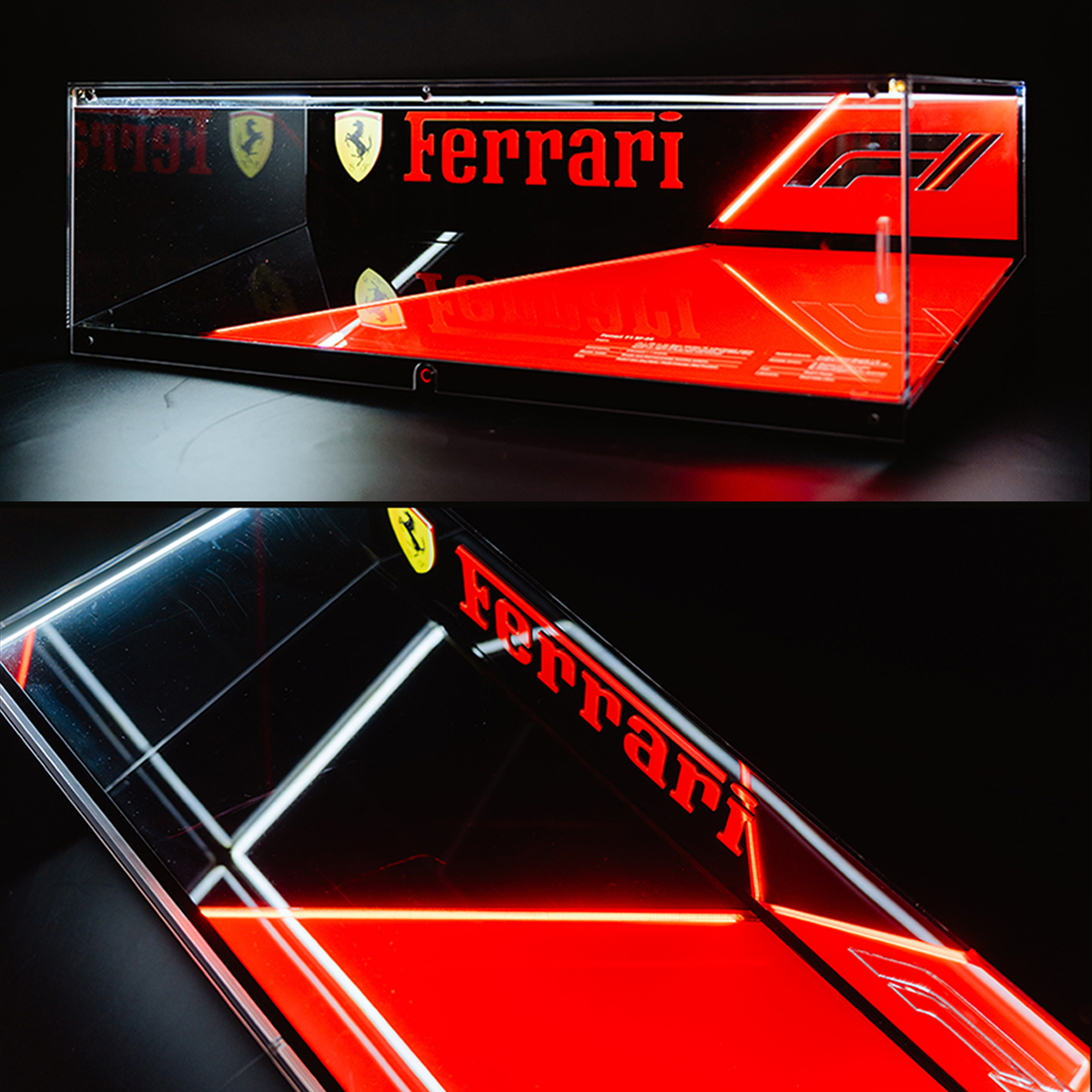 LED Display Case for LEGO® Ferrari SF-24 F1 Car 42207