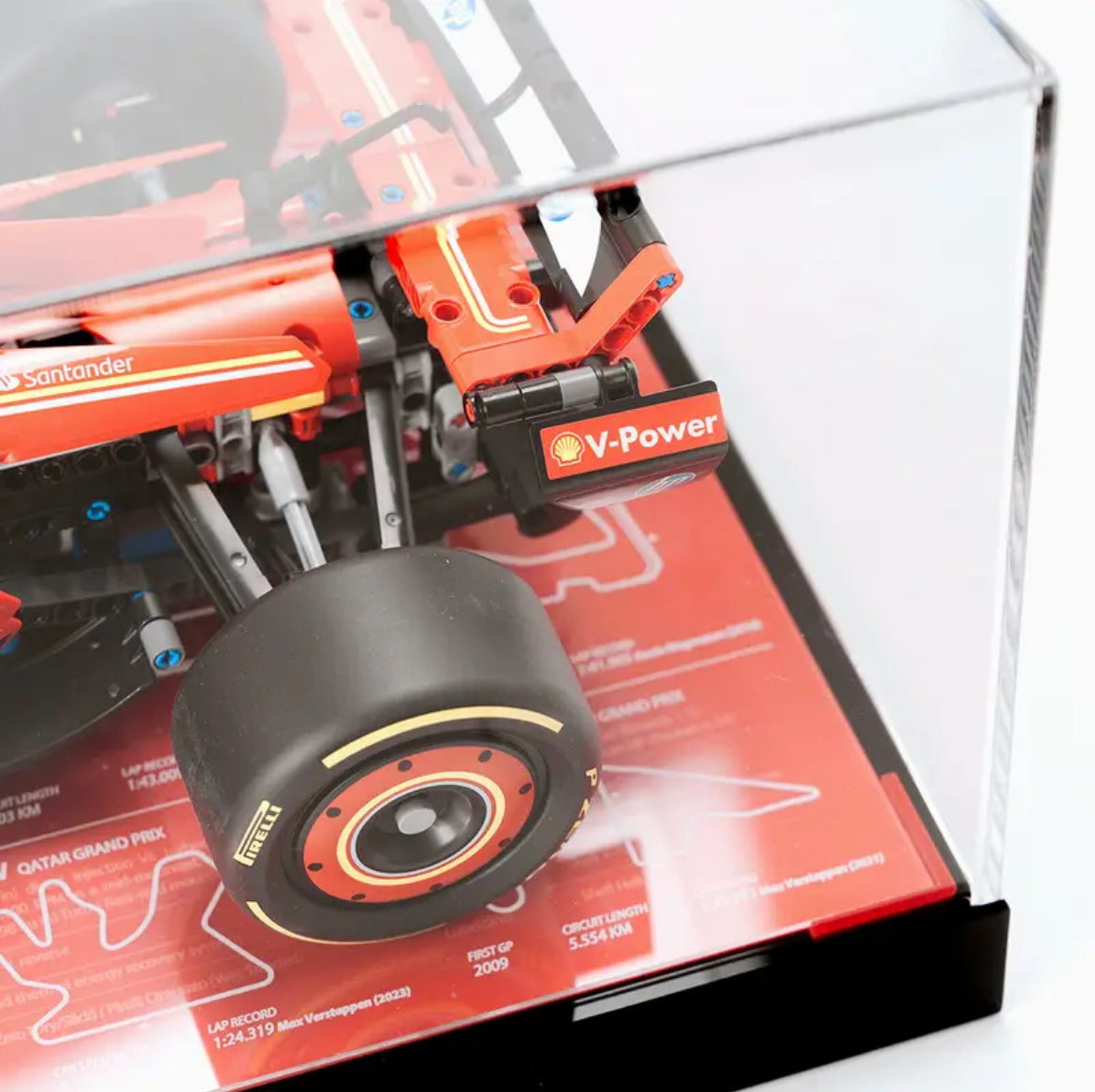 Premium Acrylic Display Case for LEGO® McLaren MCL36 F1® Car 42141