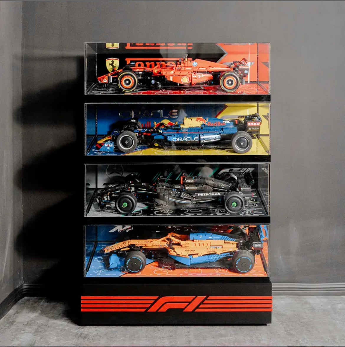 Premium Acrylic Display Case for LEGO® McLaren MCL36 F1® Car 42141
