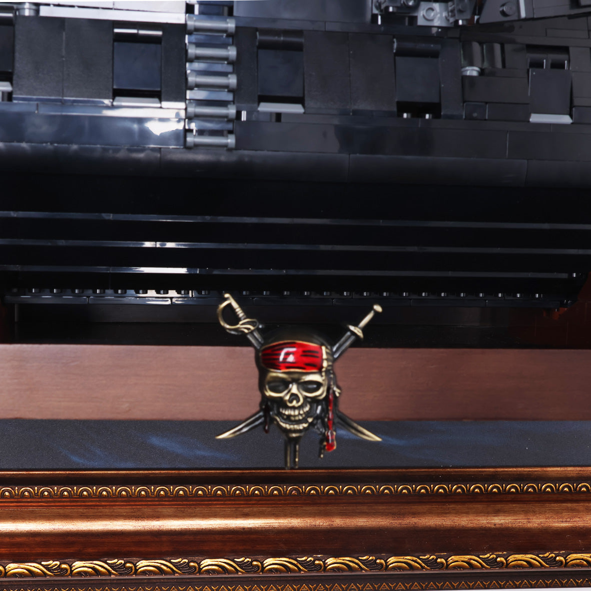 Wall Mount Frame for LEGO® 10365 Captain Jack Sparrow's Pirate Ship (Horizontal)